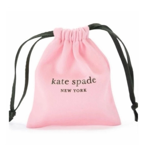 $58 Kate Spade Fruit Salad Pave Grapefruit Gold Pink mini Stud Earrings - Picture 4 of 6